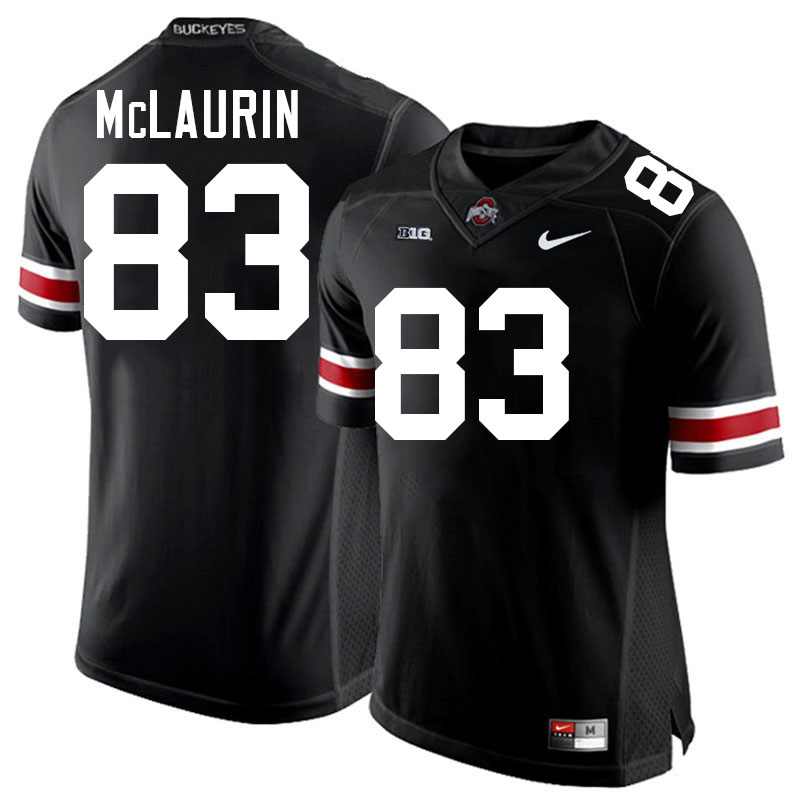 Terry McLaurin Ohio State Buckeyes Jersey College Football Uniforms-Black